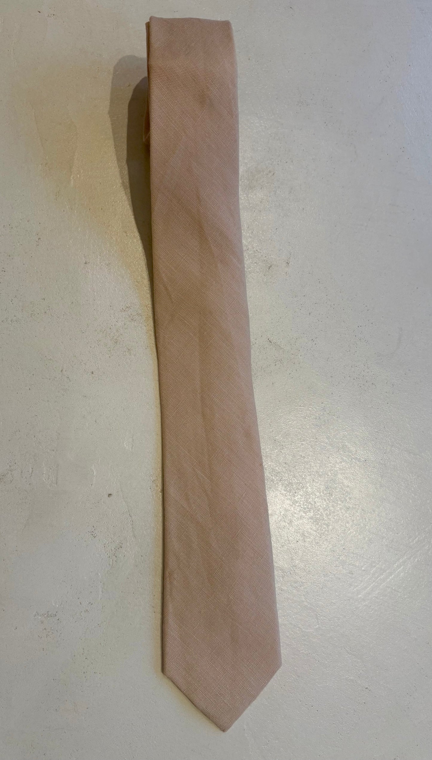Light Pink Linnen Tie