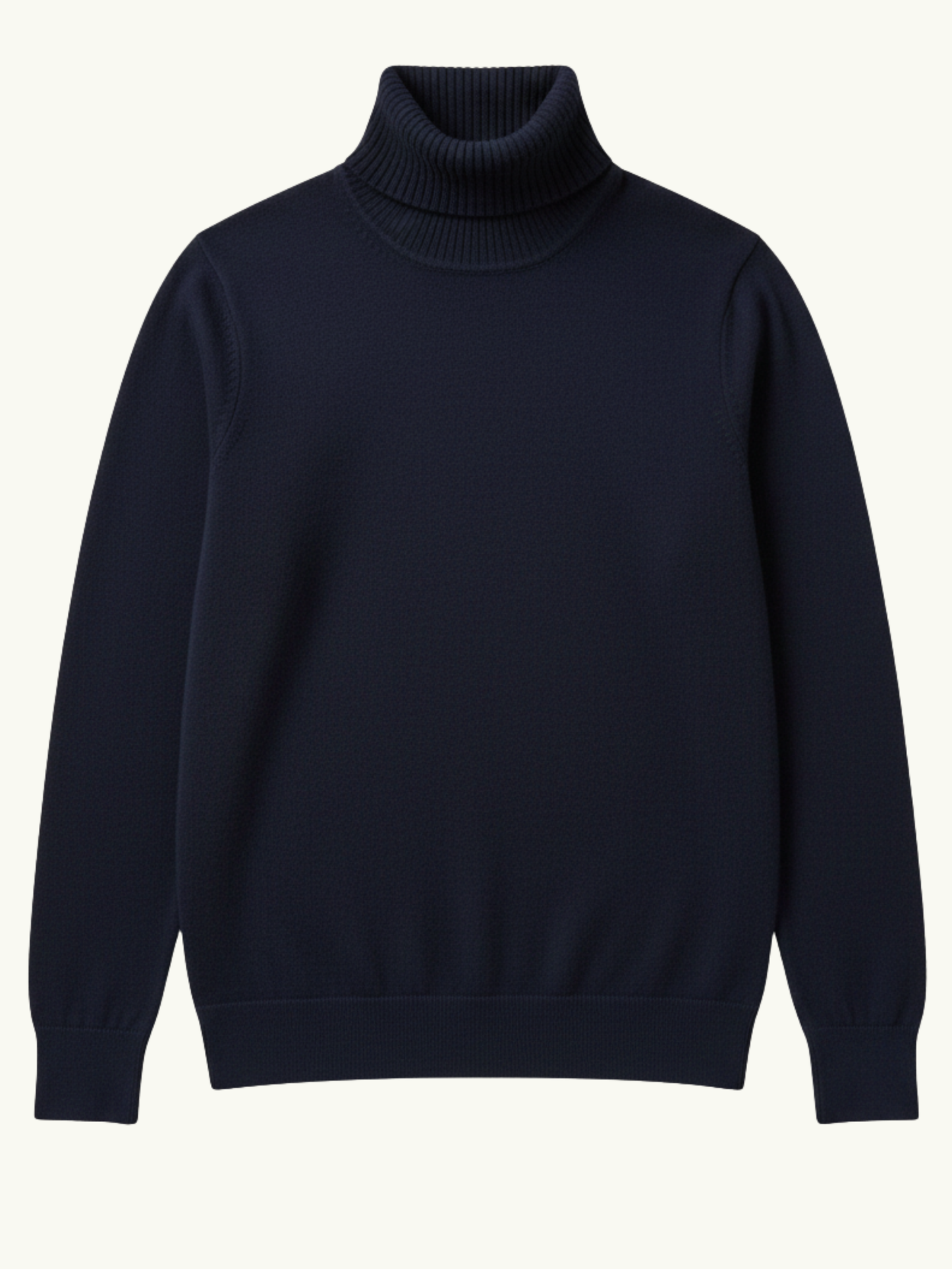 Navy Turtleneck