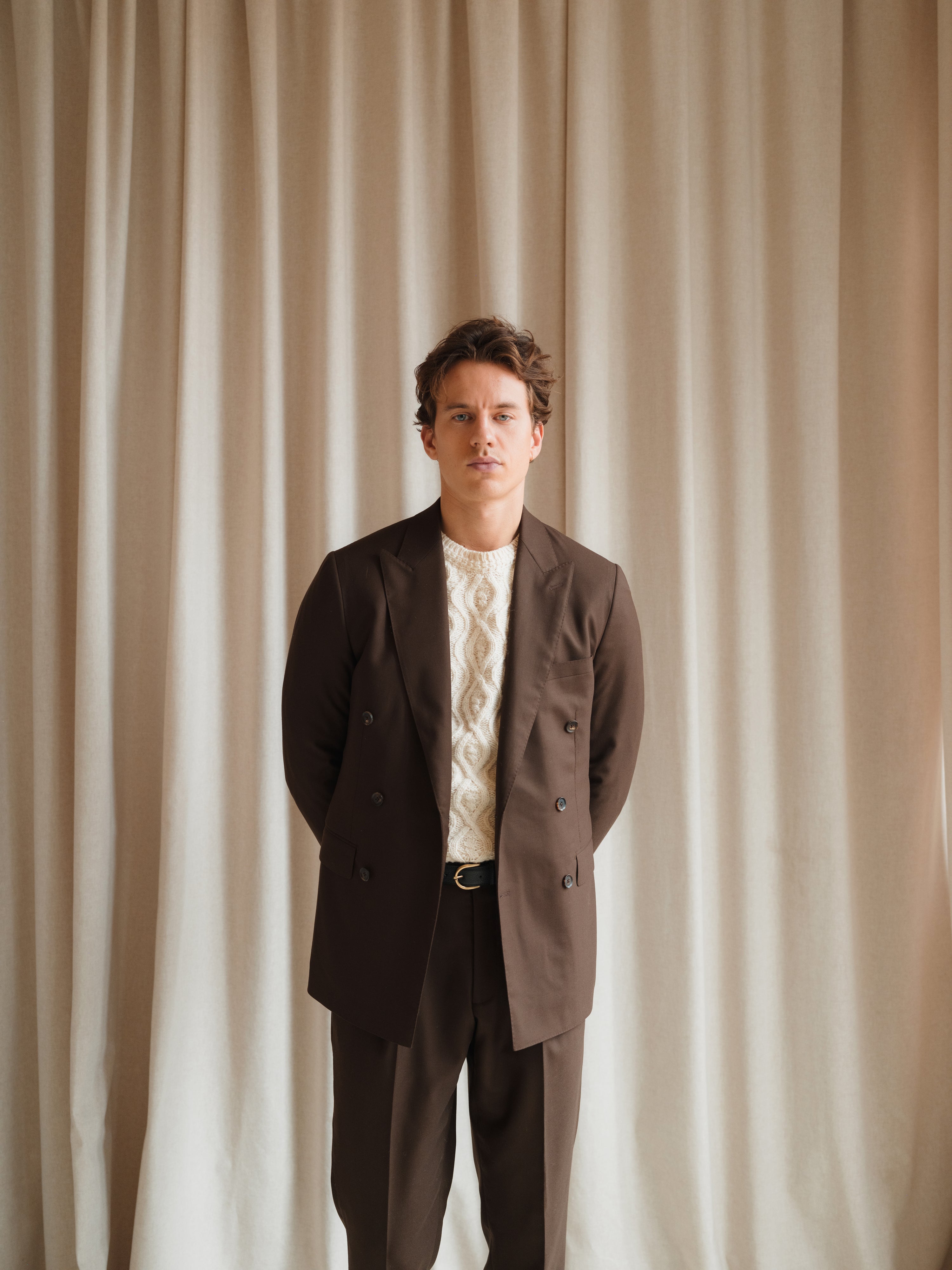 Bespoke suits in classic and modern designs, hand-tailored for a perfect fit