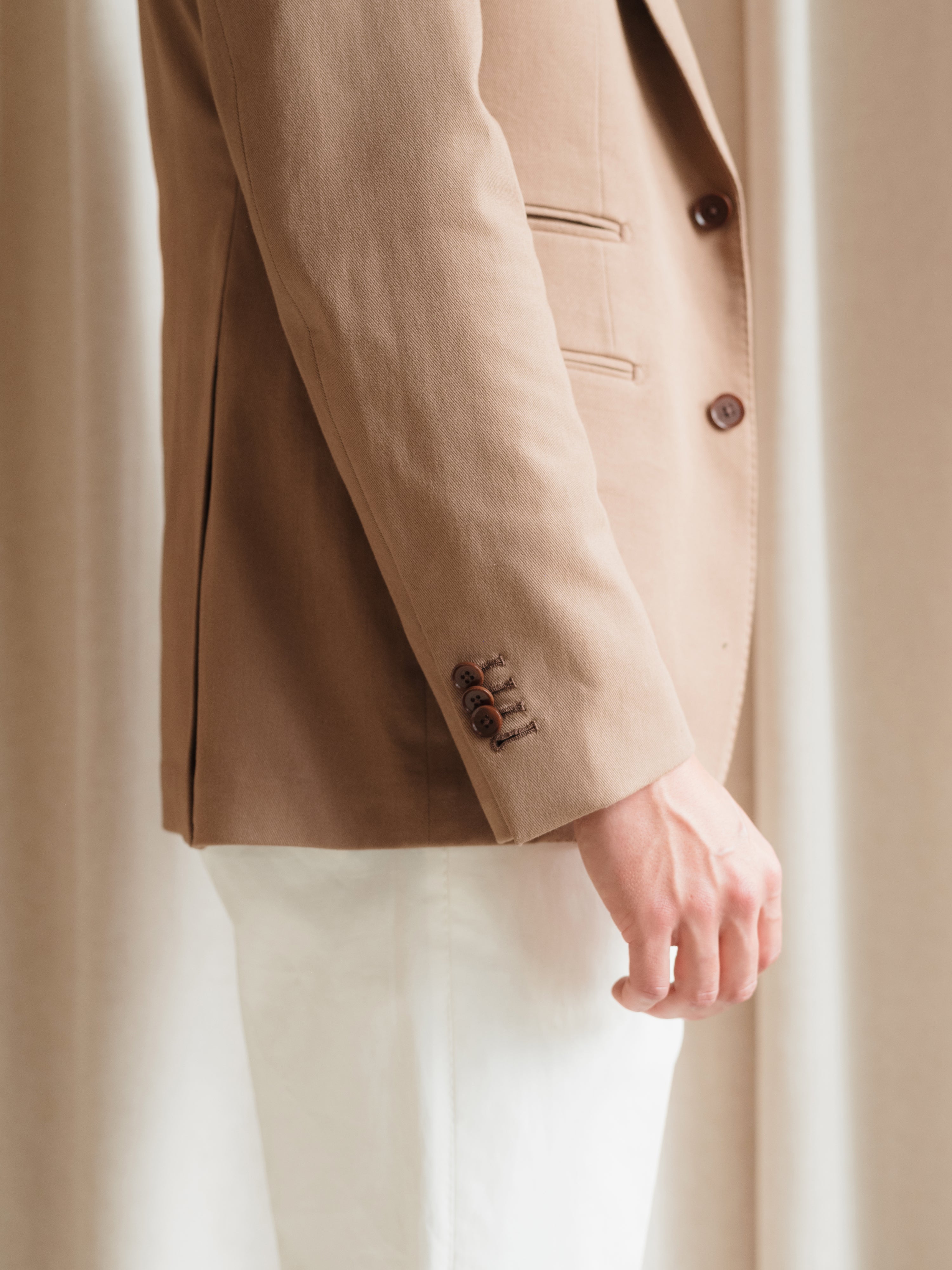Blazers, crafted and available at Atelier ACÀN in Ghent and Antwerp.