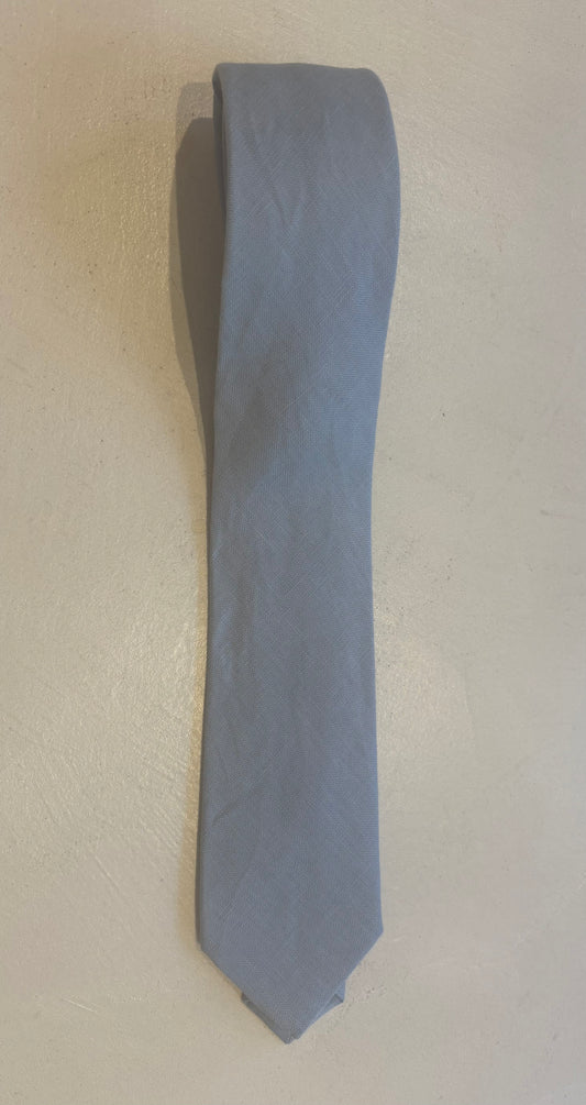 Light Blue Linnen Tie