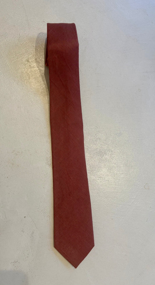 Terracotta Linnen Tie