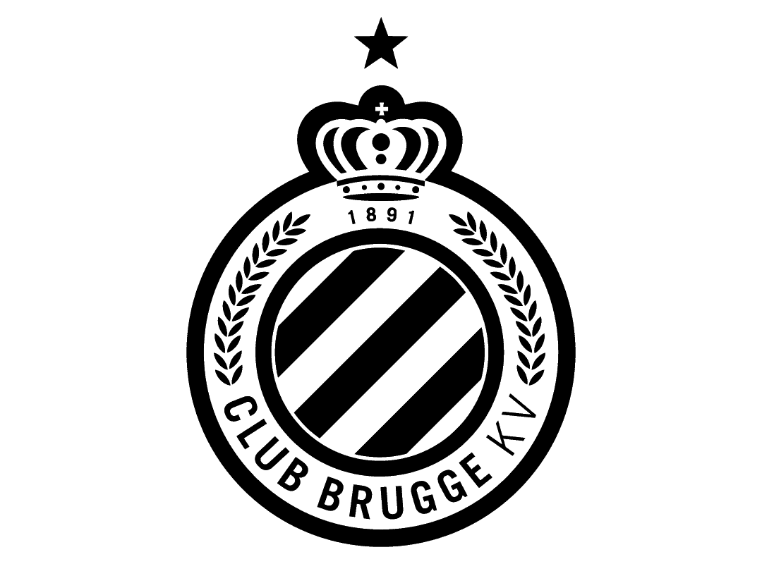 Solid black square with Club Brugg Logo